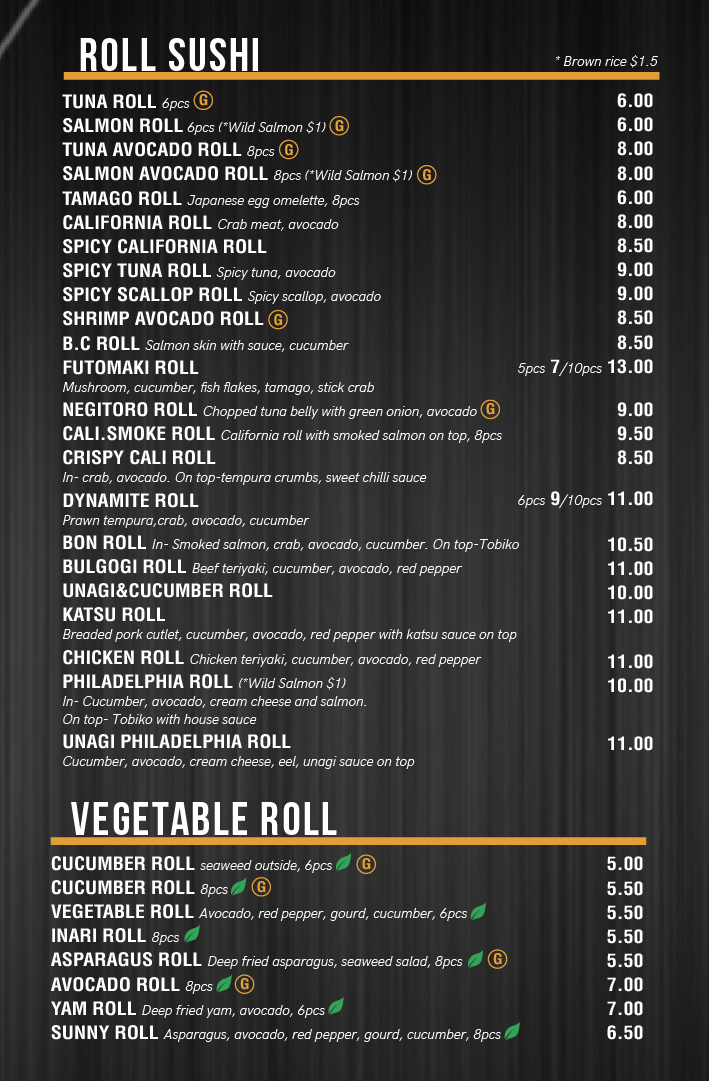 appetizer and tempura