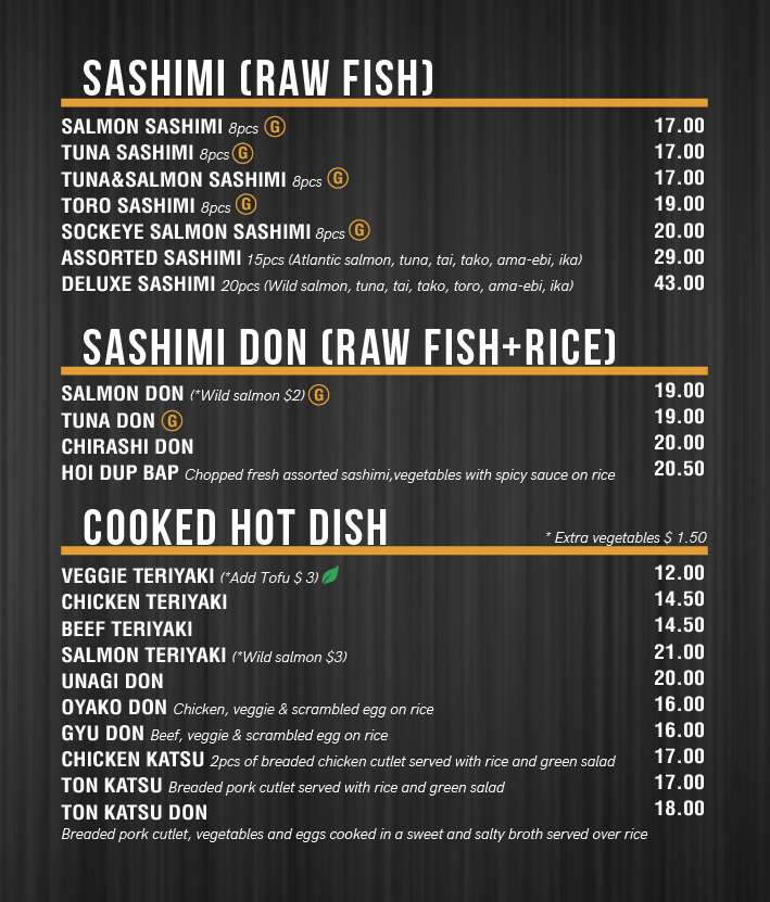 appetizer and tempura